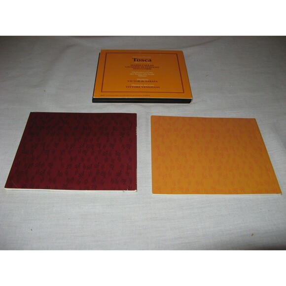CD Tosca Opera in tre ati 2 CD Digipack w 2 Booklets Giacomo Puccini RROC-9319 - Picture 2 of 3